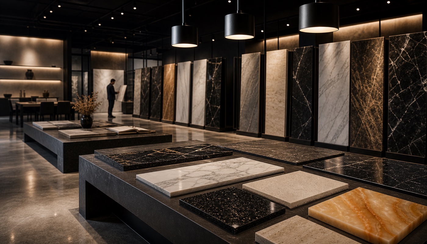 Contact showroom interior
