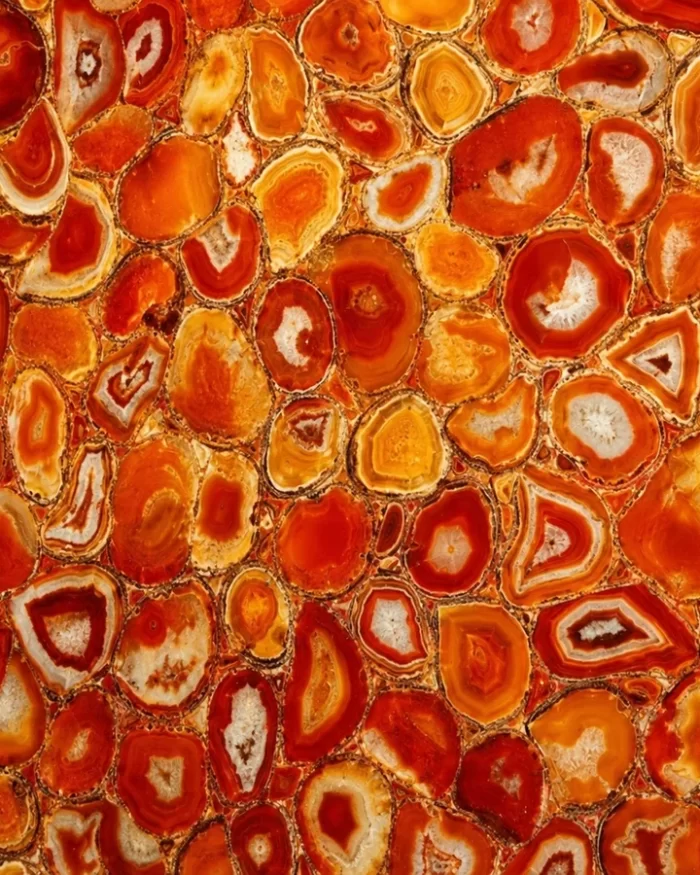 Agate Red (iluminat backlit)